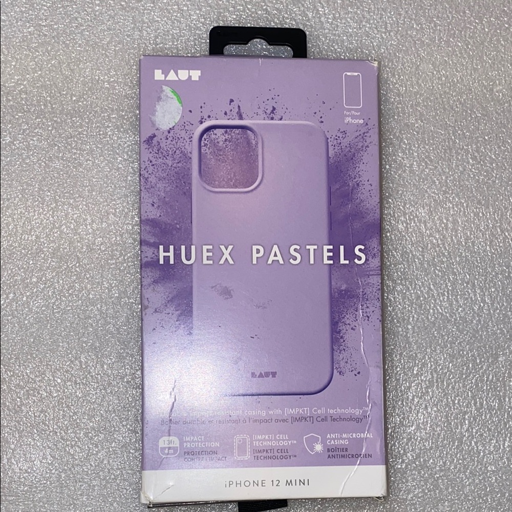 Laut Huex Pastels iPhone 12 Mini Case - Purple